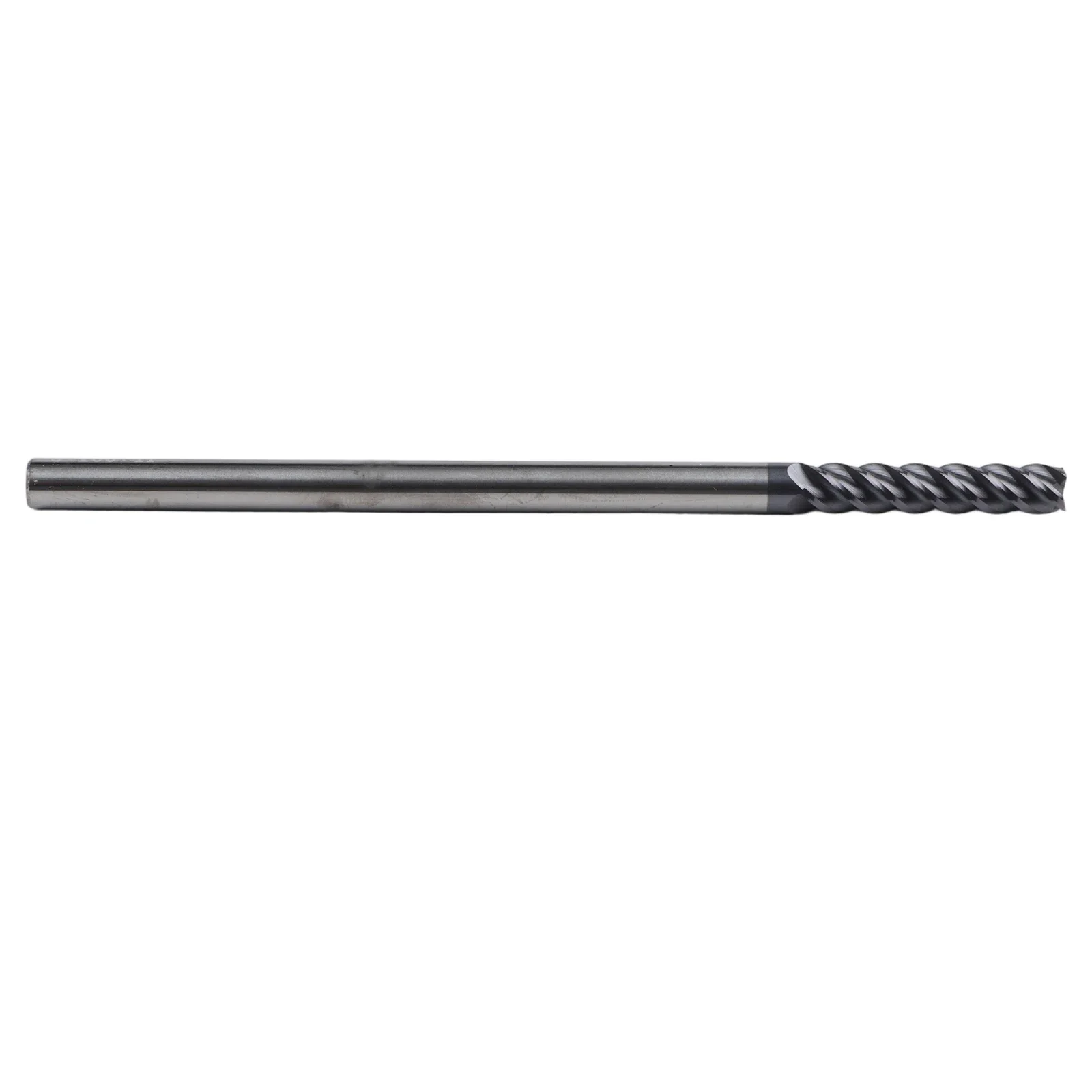 Carbide 5x5Dx End Mill CNC Cutter Tool with 100mm Extra Long Shank and 4 Flutes for Efficient Milling Operations