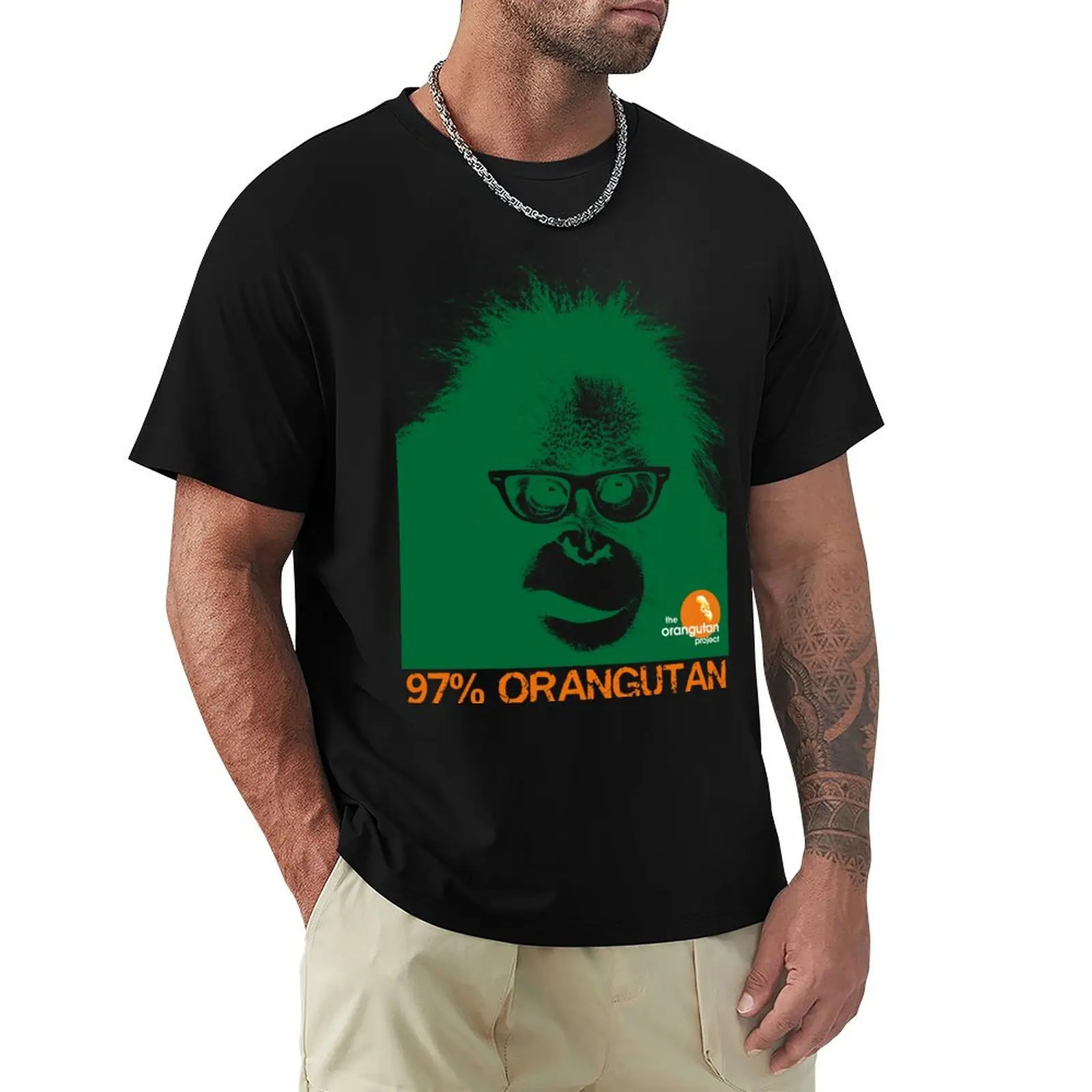 

97% Orangutan Tee 3 T-Shirt anime tshirt vintage t shirts custom shirt mens t shirts top quality