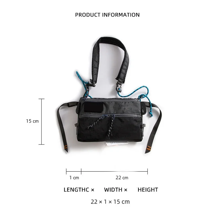 Retro Women Handbags Fishing Bag Crossbody Men Sling Trending Small Cell Phone Shoulder Square Aesthetic Man Side BAO