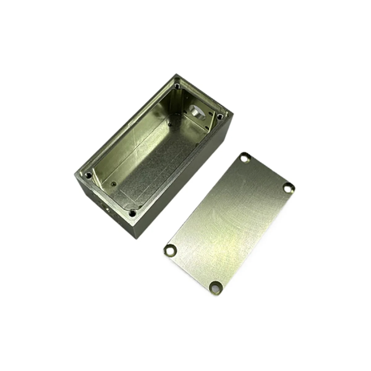 BNC Enclosure Aluminum Shield Box RF Box Electromagnetic Shielding Amplifier Multi-Function Portable Enclosure