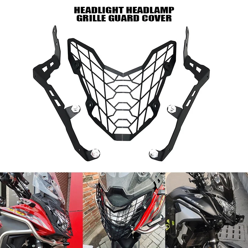 

Fit For Honda CB500X CB400X CB500 X 2019-2023 Motorcycle Accessories Headlight Protection Head Lamp Light Grille Guard Cover