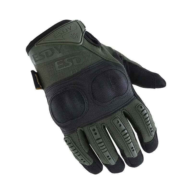 Airsoft Seal Tactical Gloves Unisex Super Fiber Protective Wearproof Full Finger Glove Outdoor Climbing Riding Gloves A2F005