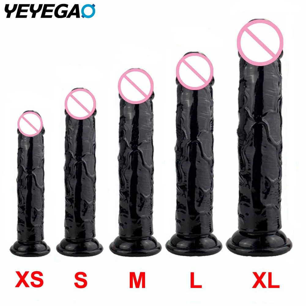 16-25cm Realistic Dildo,Dildo with Strong Suction Cup for Hand-Free Play , Adult Sexy Toy for Men Women Female Couples