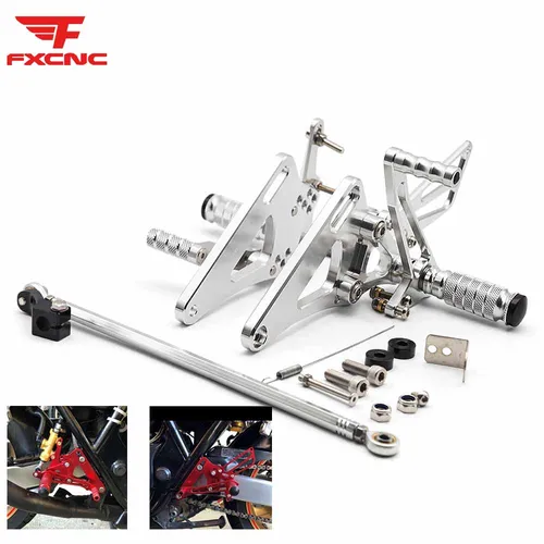 혼다 CB400SF CB400 VTEC SPEC 1 2 3 1992-1997 오토바이 리셋 발판 CNC 알루미늄 합금 Footpeg 페달 발 페그 리셋