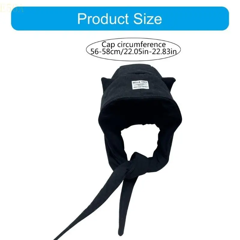 

E56A Adjustable Trapper Hat Warm Ear Flap Padded Hat for Cold Weather Winter Activity