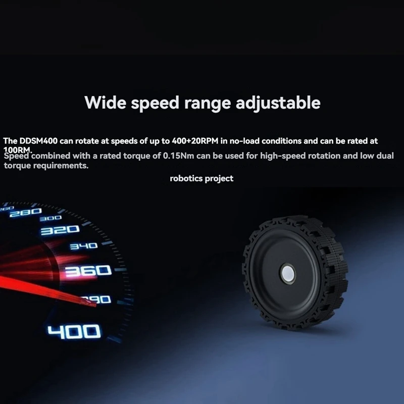 

Серводвигатель DDSM400 Серводвигатель с прямым приводом Регулируемый широкий диапазон скорости Низкий уровень шума Встроенный серводвигатель Поддержка LIN