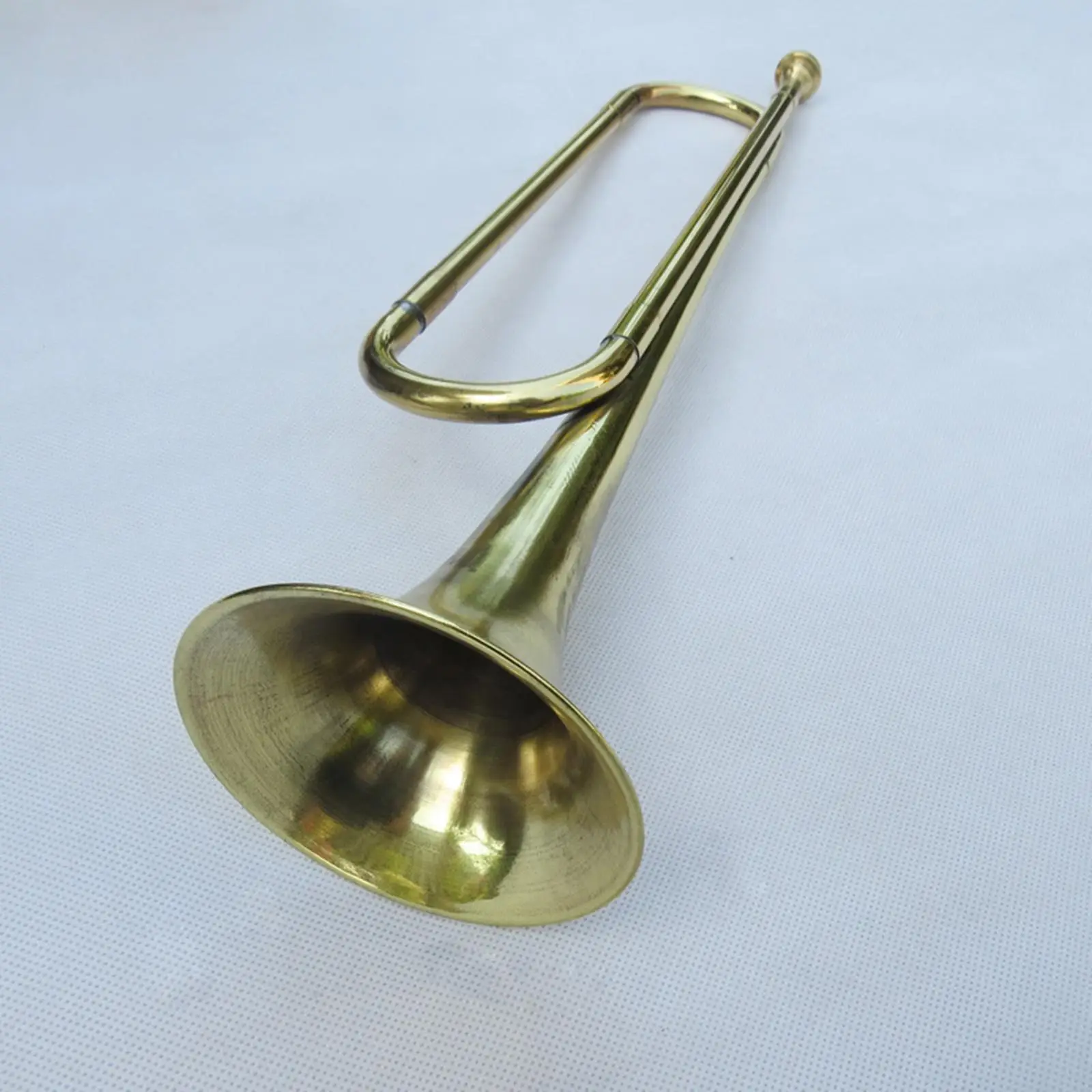 C Flat Bugle Brass Bugle Classic Trumpet Brass for Beginner Cavalry Children