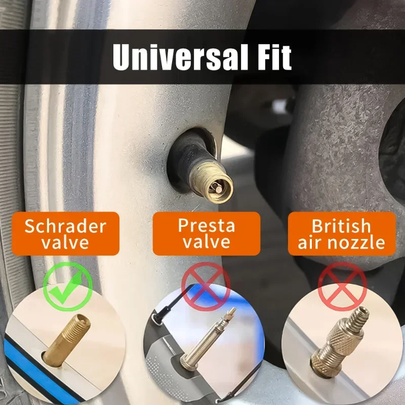 Tapas de plástico para válvula de neumático de coche, 10 piezas, cubierta a prueba de polvo para coche, motocicleta, bicicleta, tapa Universal para