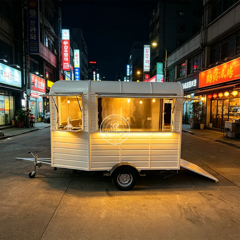 

Полностью оборудованный передвижной фудтрак для уличной торговли: пицца, барбекю, с коммерческой кухонной системой