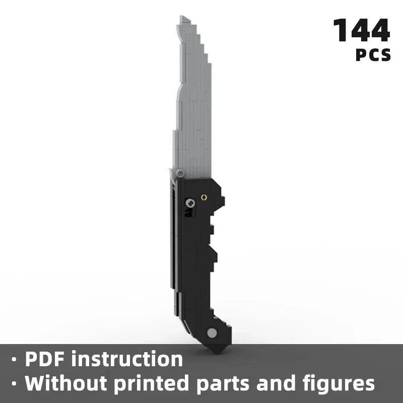 

Высокоаутентичный игровой флип-нож для фанатов, кирпичи по умолчанию кожи, игровые товары, блоки, оборудование для полицейского террориста, дисплей снаряжения