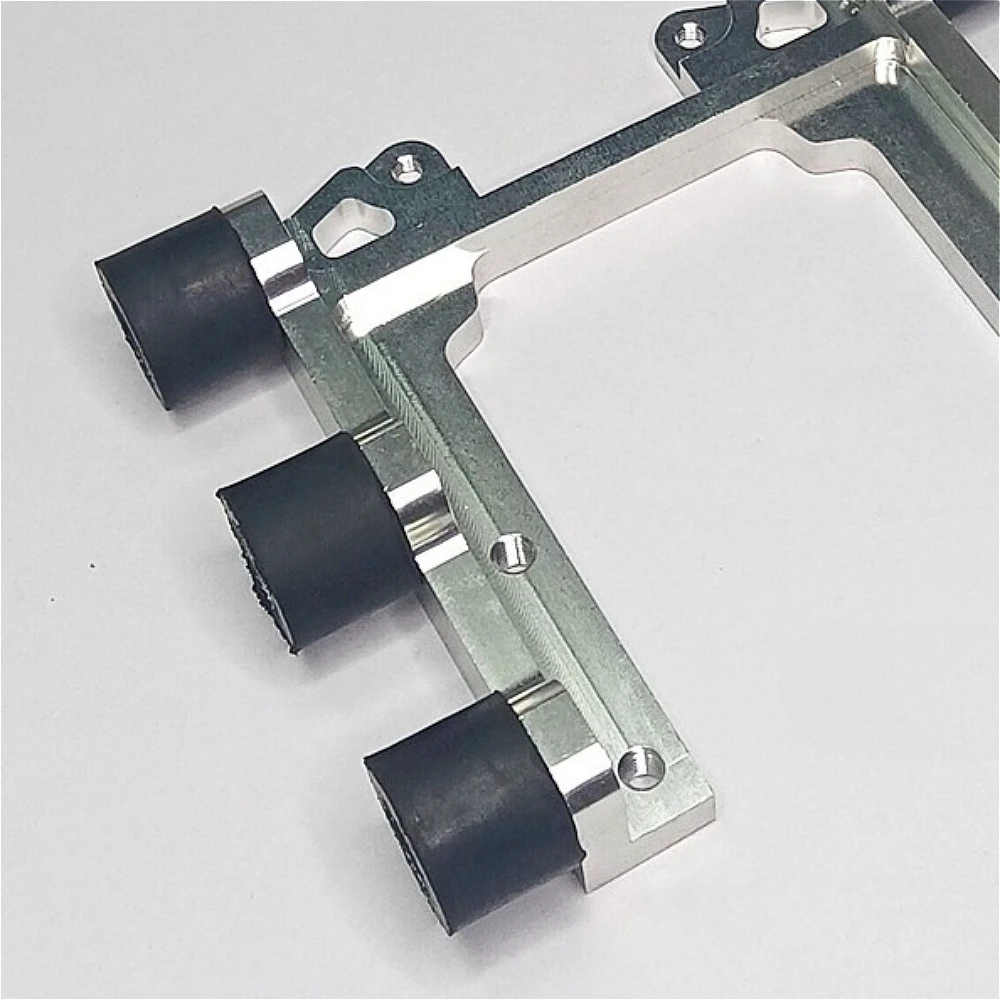 Soporte de motor RCMK/R254/K30R, tubo recto, soporte de motor, Control remoto, accesorios de modelo de barco, soporte de motor de escape trasero