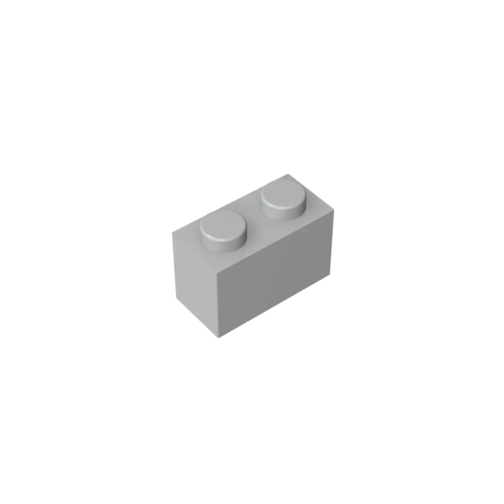 Gobricks 10 Stück Ziegel 1 x 2 Teile 3004 kompatible Montage DIY Baustein Konstruktionsspielzeug für Kinder Erwachsene kreatives Moc-Modell