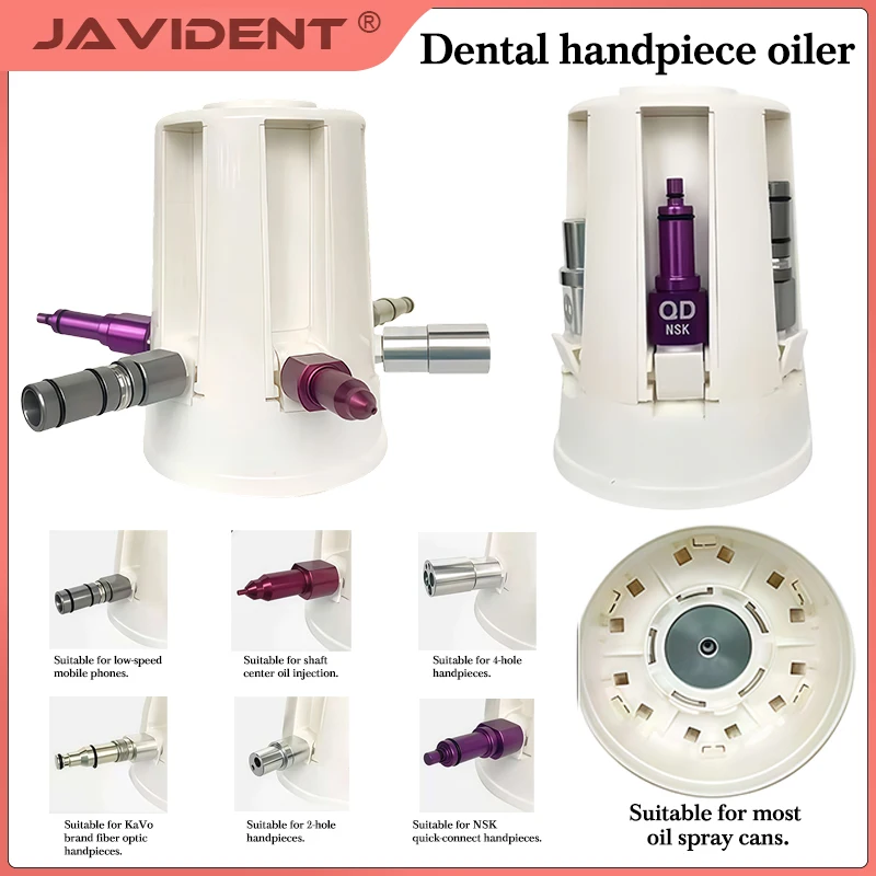1Set Dental Instrument Materials, Dental Handpiece Lubricator Maintenance Kit, Multifunctional Portable Tool