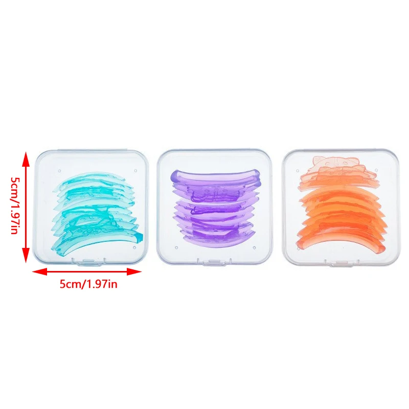 Silicone Anti-fall Off Eyelash Pads Anti-slip Lash Lift Ribbon Reusable Eyelash Perm Pads Perm Eyelash Spacer Lash Lifting Tool