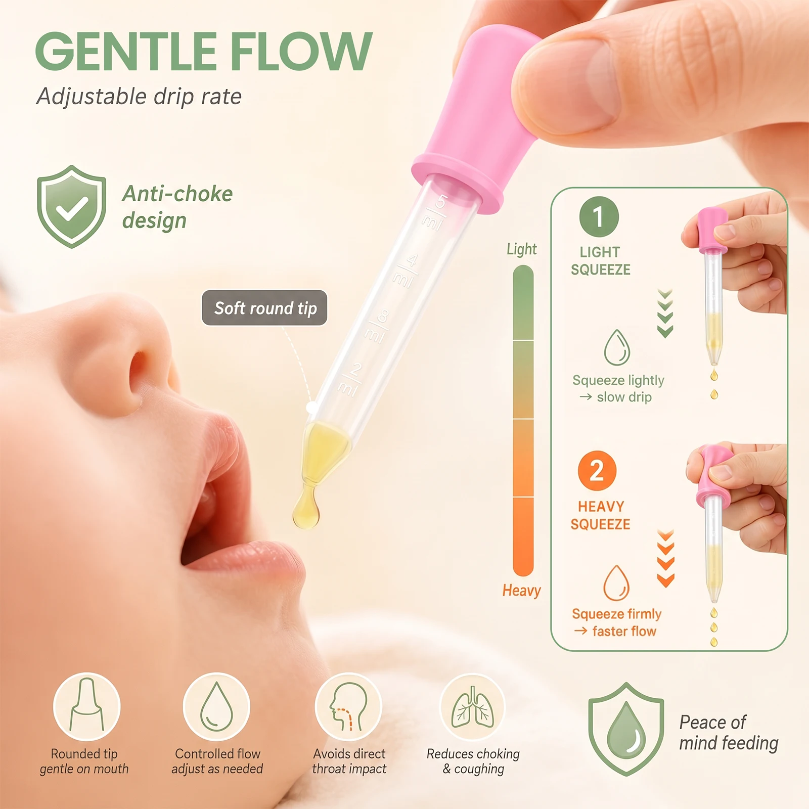 10Pcs 5ml Silicone Plastic Pipette Liquid Pipette Dropper with Bulb Tip Medicine Feeder Dropper School Lab Experiment Supplies - view 4