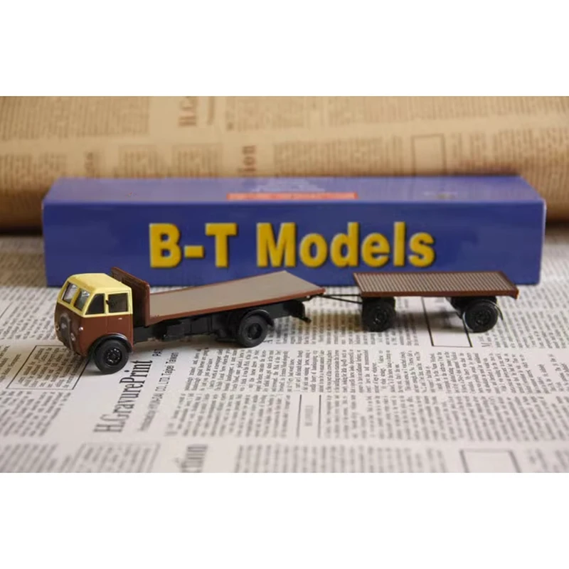 

Оригинальный литой под давлением масштаб 1:76, LEYLAND, британский буксирующий прицеп, модель автомобиля из сплава, готовая коллекция, праздничный подарок для взрослых, дисплей