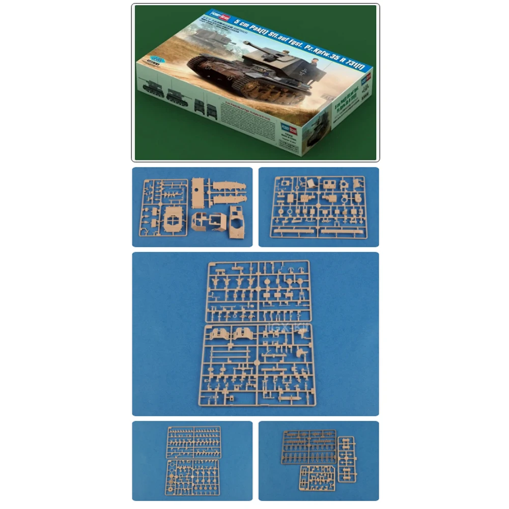 

Hobbyboss 83808 1:35 Scale German Pz kpfe 35 T SPG Self Propelled Gun Artillery Plastic Model Assembly Kit Hobby Craft Toy