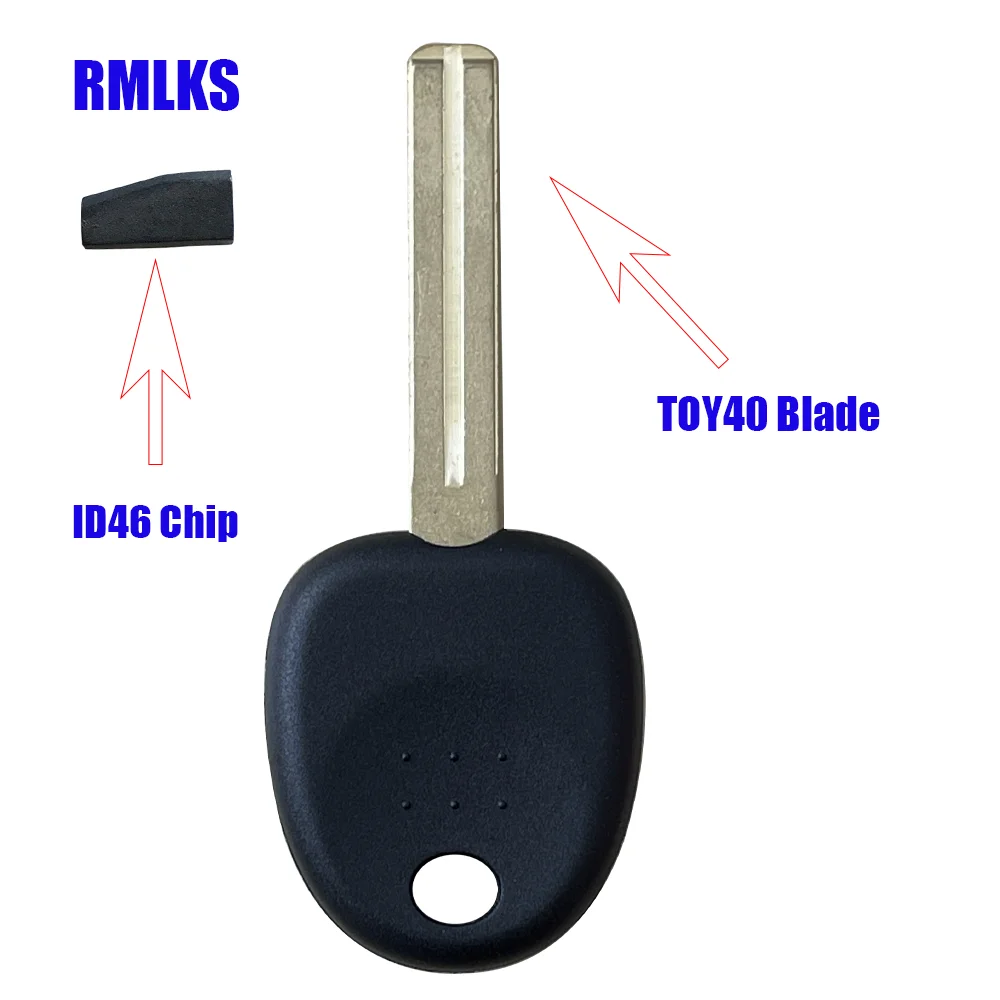 New Replacement Transponder Chipped Key Chip ID46 / HY18-PT for Hyundai Accent I10 I20 I30 Central Groove