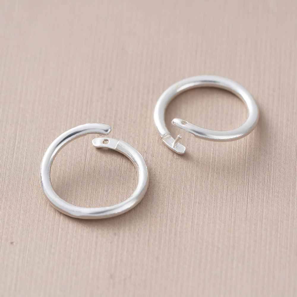10個入り 18K金メッキ真鍮製 ロック式丸型クリンプジャン - Gold Plated Ring のレビューと価格