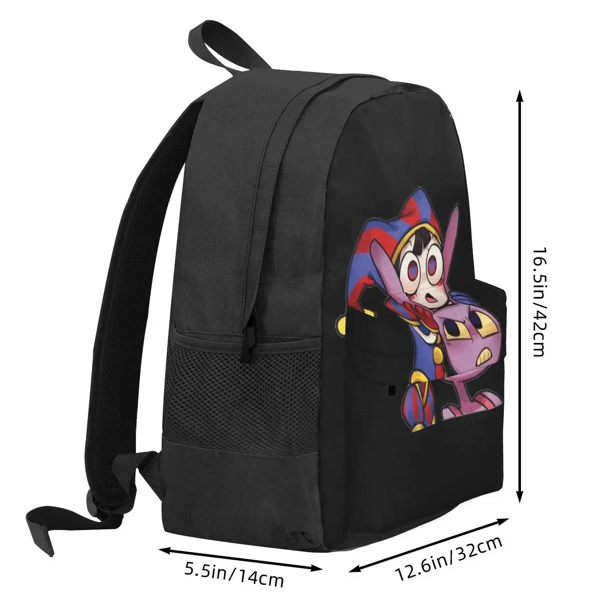 Pomni Tadc Jax The Amazing Circus Backpack Hot Sale Daypack Large Capacity Boys Girls BookBag School Bag  for Men Women