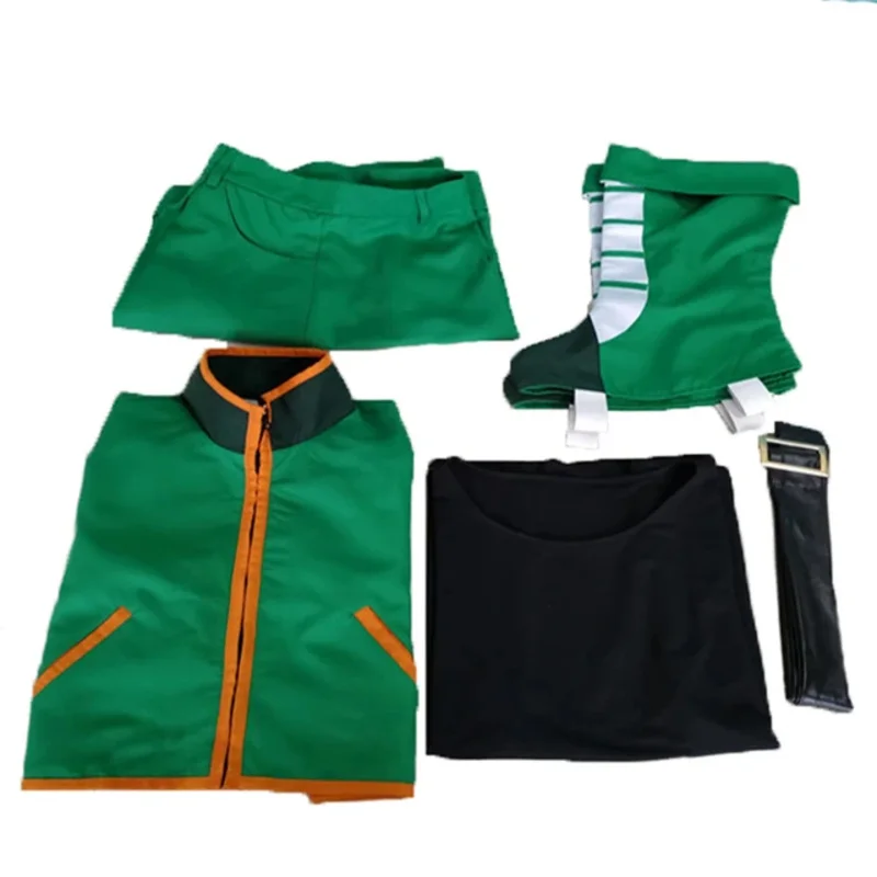 Hunter X Hunter Gon Freecss Kostiumy Cosplay z pokrowcami na buty Pełny zestaw na imprezę Dostosowany kostium na Halloween dla dorosłych OA2744