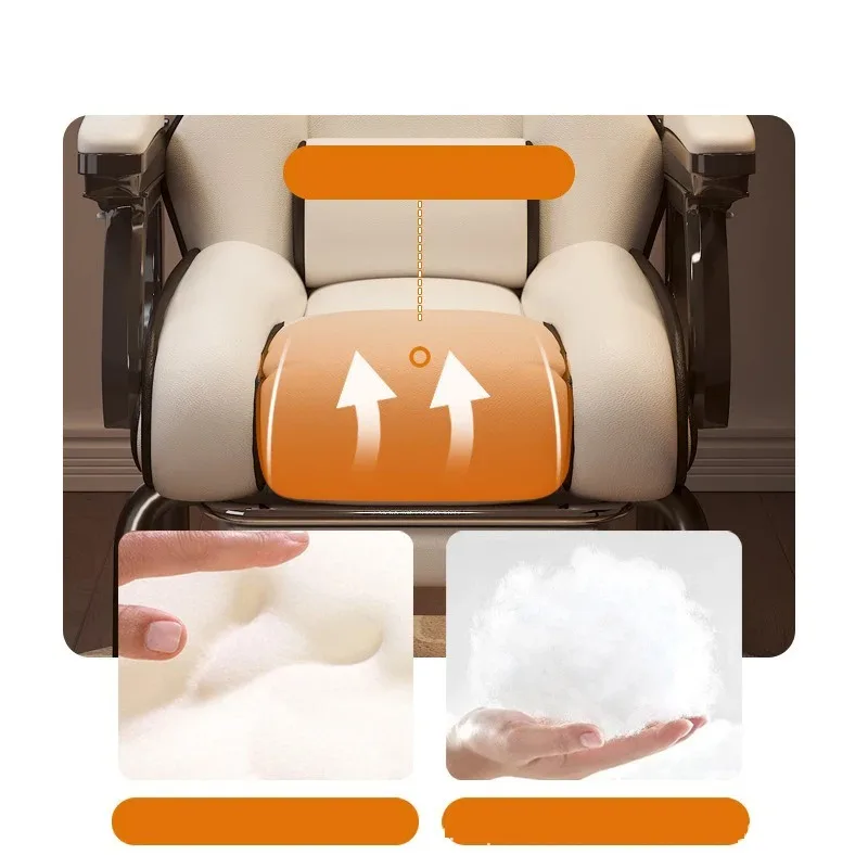 كرسي مكتب مريح قابل للتعديل للألعاب الترفيهية على شكل قوس كرسي منزلي مريح للجلوس أثاث مكتبي ألعاب سيلا #5