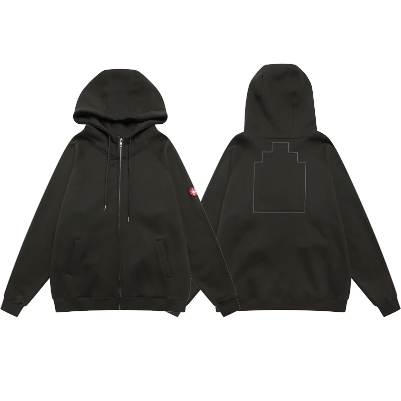 منتجات الخريف اليابانية الجديدة CE هوديي جودة عالية القطن فريد رمادي أخضر يوميا عادية CAV EMPT البلوز البلوز #1