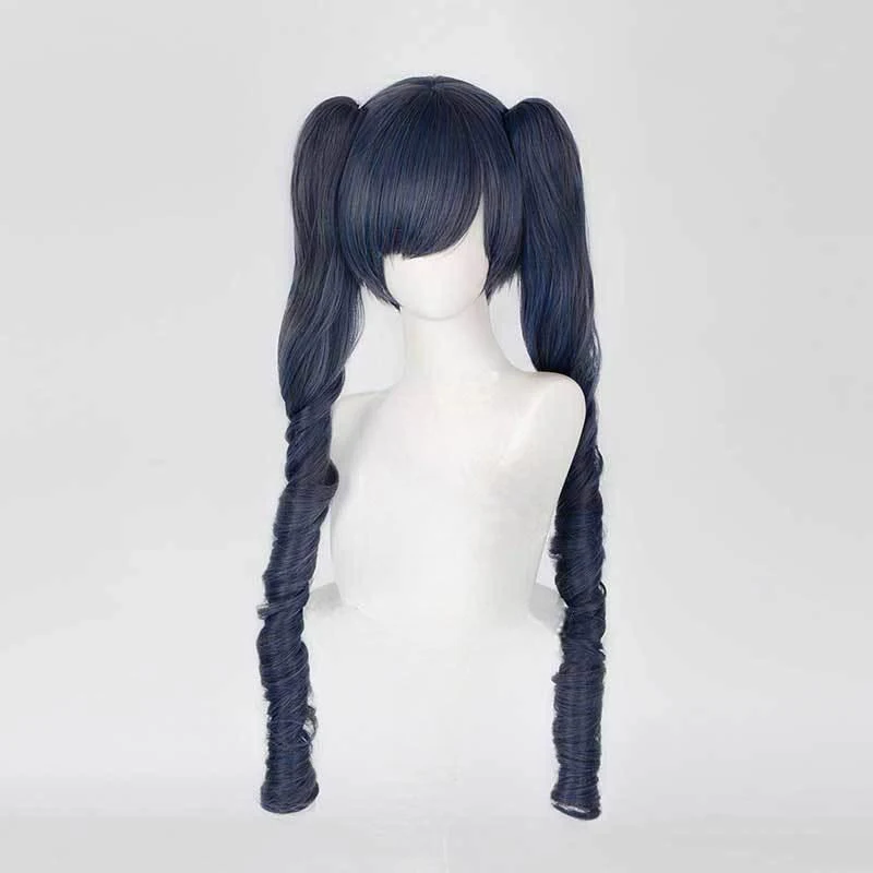 Anime Black Butler Protagonist Character Short Hair Ciel Phantomhive Cos Modeling Wig Music Festival Woman Twintails Long Hair