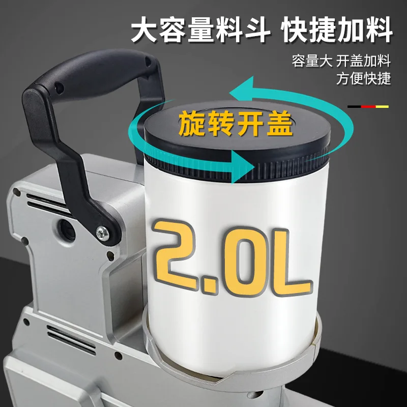 Безвоздушный распылитель. Подключаемый небольшой плунжерный распылитель. Распылитель латексной краски.