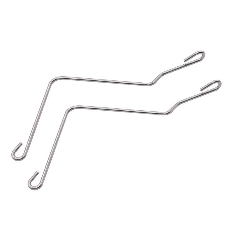 20PCS Beehive Spring Clip Connectors Bend Wire Holder Stainless Steel Beehive Fastener Spring Fixing Clamp Beekeeping Tools