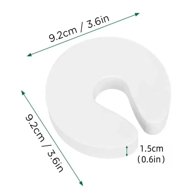 6Pcs Baby Safety Door Stopper Newborn Furniture Protector Anti-pinch Hand Child Lock Finger Pinch Guard Proof Door Slam Stopper image 5