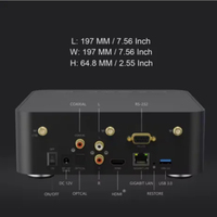 ZIDOO Z30 PRO 8K 6GB DDR + 64GB Music Player Built-in HDD Bay EMMC High Speed WiFi