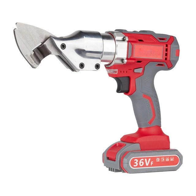 

Custom 36v portable cordless lithium battery handheld electric aviation scissors for cutting sheet metal