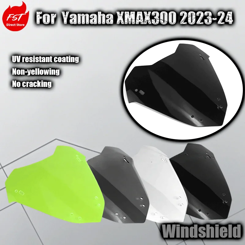 

For Yamaha XMAX300 2023-2024 Sporty Windshield Fairing Upgrade - Enhance Your Riding Experience