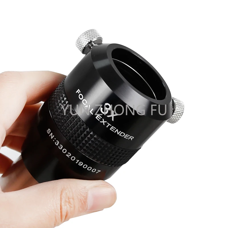 1.25 inch 3X metal Apochromat Barlow mirror  lens astronomical telescope accessories Increase the telescope multiple