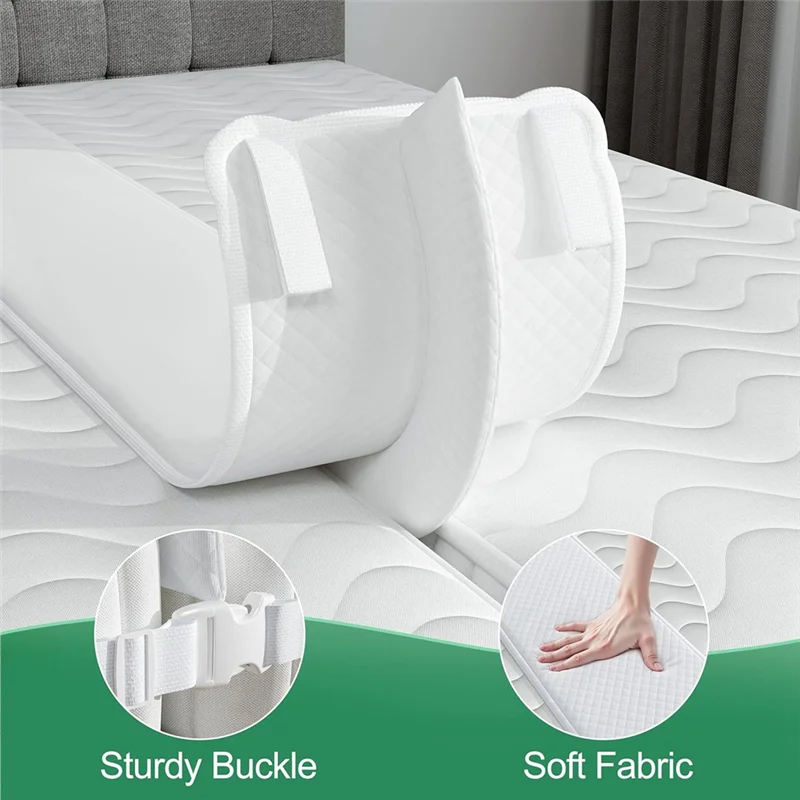 ABRS-10" Extra Wide Bed Bridge Twin Bed Mattress Connector Bridge For Stayover,Family Room