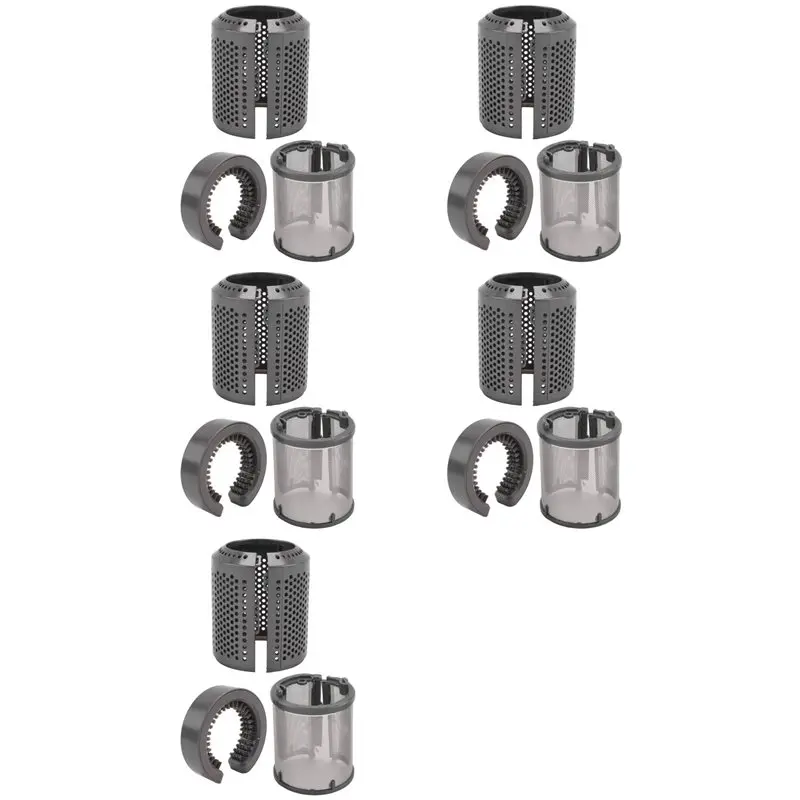 

【ESSENTIALS 】5X Hair Dryer Inner Filter + Outer Filter Cage For Dyson Hair Dryer HD01 HD03 HD08 Models, With Filter Cleaning Bru