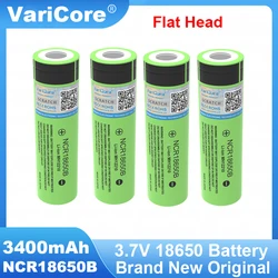 VariCore 100% New Original 3.7v 3400mAh 18650 Li-ion Rechargeable Battery 4.2v NCR18650B For Flashlight batteries