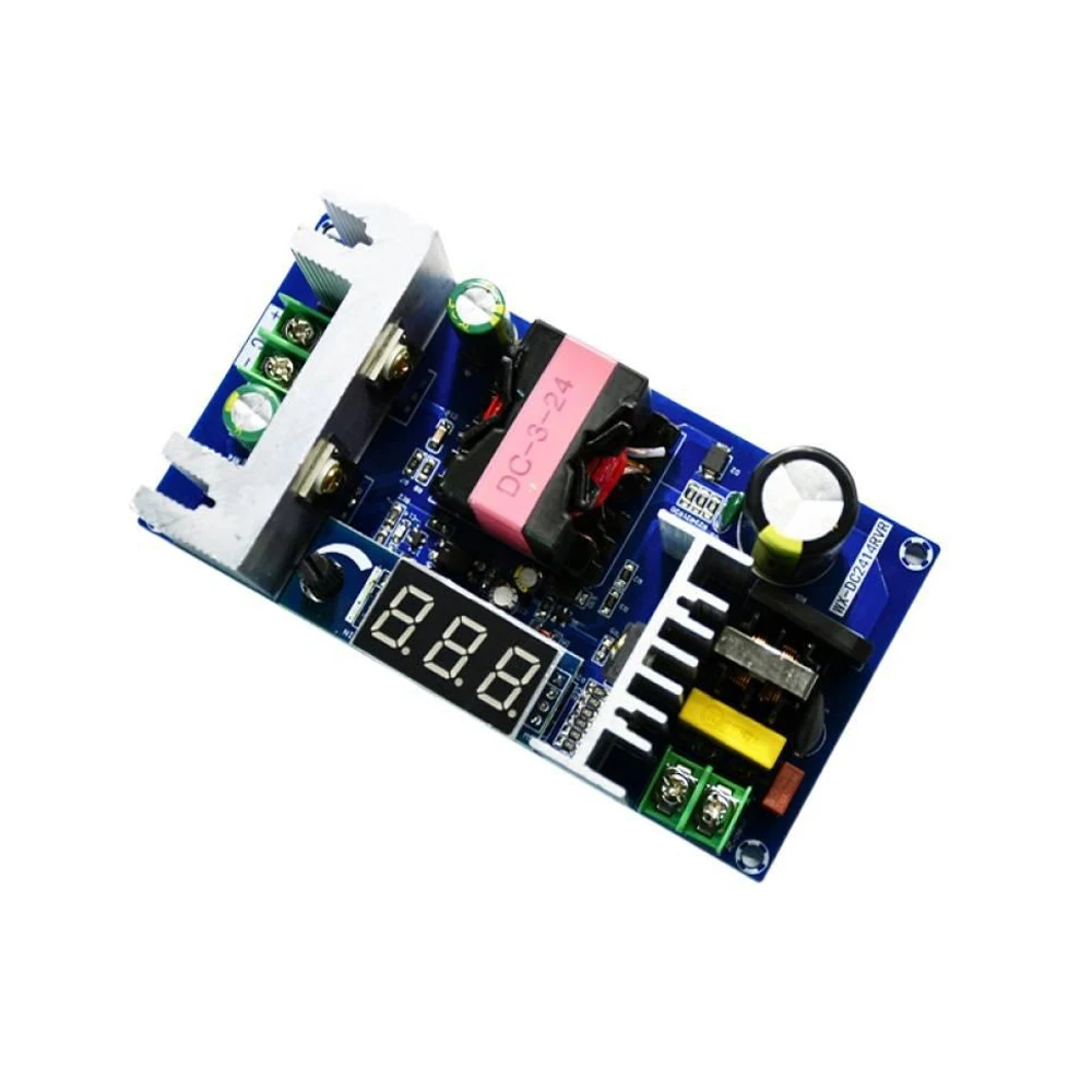 

150W Adjustable Switching Power Supply Module AC100-245V to DC3-24V Adjustable Voltage with Digital Display Power Supply Board