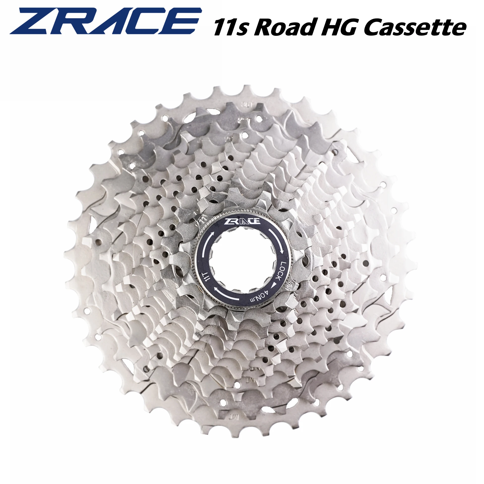 

ZRACE Bicycle Cassette 11 Speed Road / MTB Bike Freewheel 11-25T / 28T / 32T / 34T / 36T, Compatible with Ultegra 105