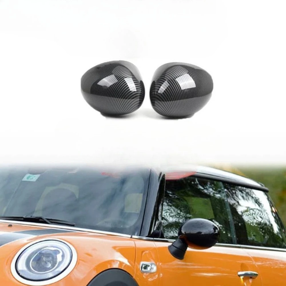 

Rearview Side Mirror Weather Resistant Door Side Wing Mirror Cover 51167401230 Stylish For Mini Cooper F54 F55 F56 F57 F60