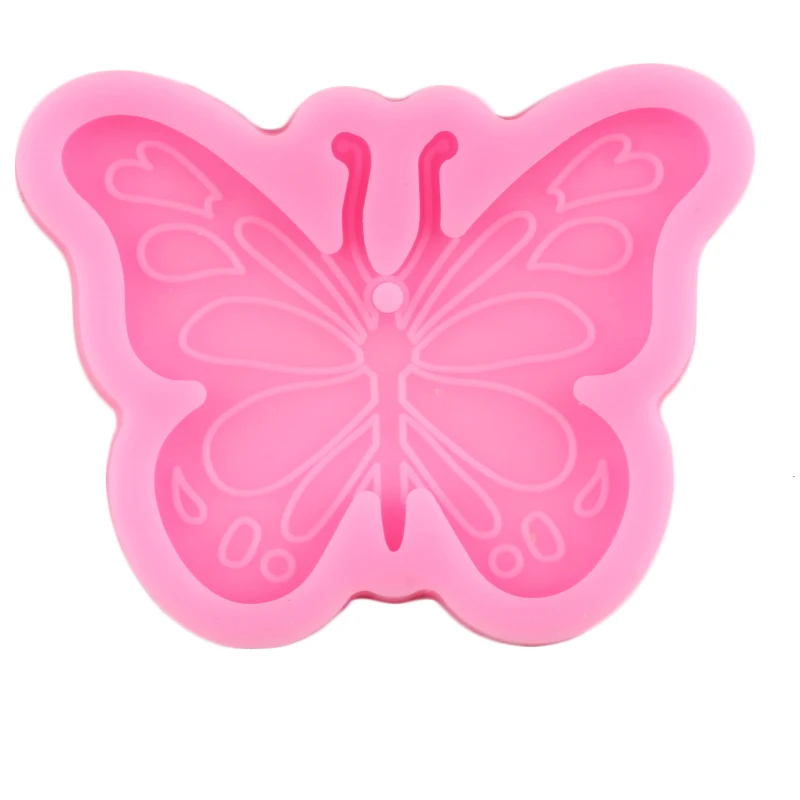 Butterfly Keychain Silicone Mould Key Chain Epoxy Resin Mold DIY Handmade Crafts Decoration Making Tools