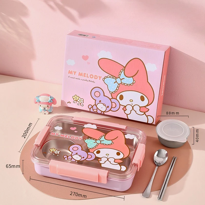 Sanrio My Melody lunch box creative high value DIY print water