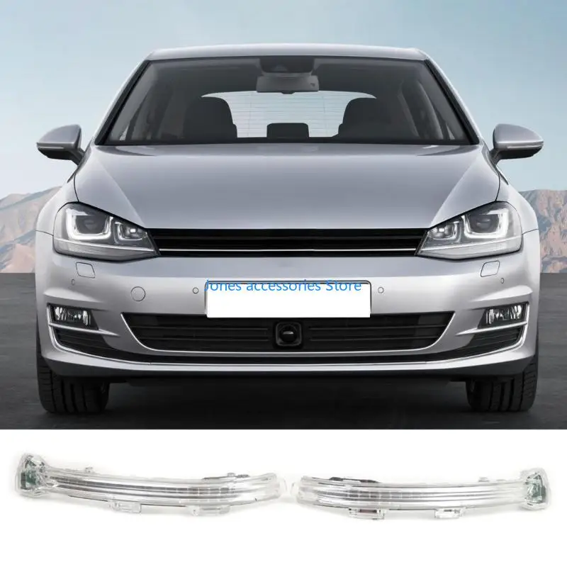 

W8KD Сменные автомобильные индикаторы наружного зеркала, сигнальная лампа бокового зеркала, светодиодные поворотники для Golf 7,