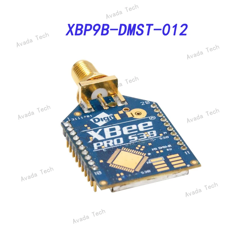 

Avada Tech XBP9B-DMST-012 Sub GHz module Xbee PRO 900HP (S3B) 905/920MHz RPSMA