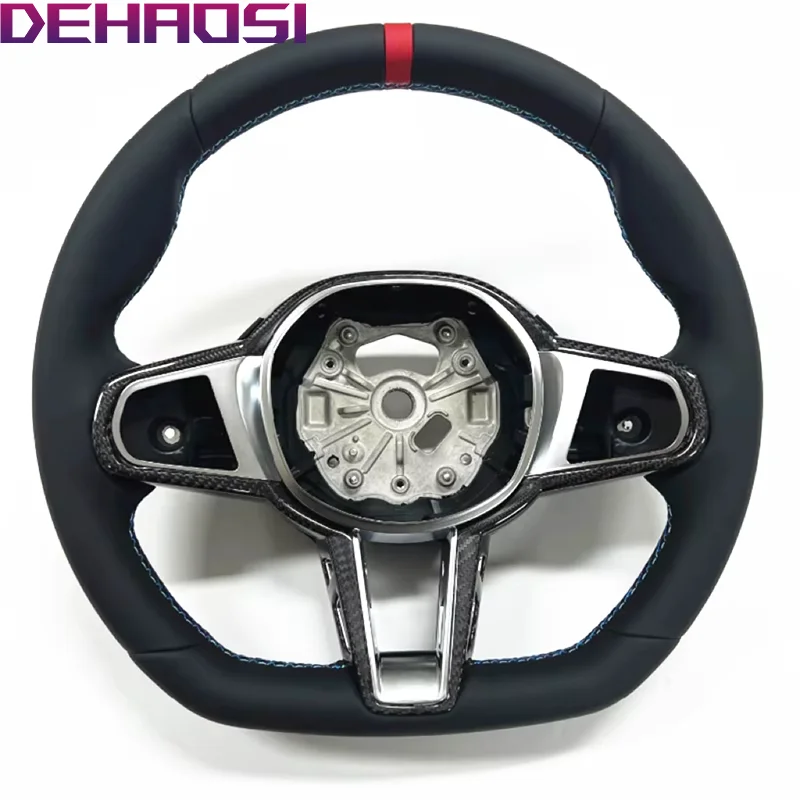 Carbon Fiber Steering Wheel For BMW New 1 2 3 4 Series G42 G20 G22 G23 G26 G29 F40 F44 Alcantara Old Upgrade 2025 M4 Customized