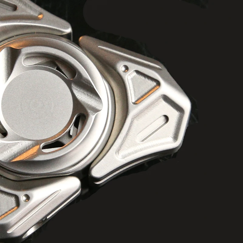 Hellhound EDC acier inoxydable mécanique armure ouverte Gyroscope du bout des doigts bureau soulagement du stress jouets Fidget Spinner jouet de bureau