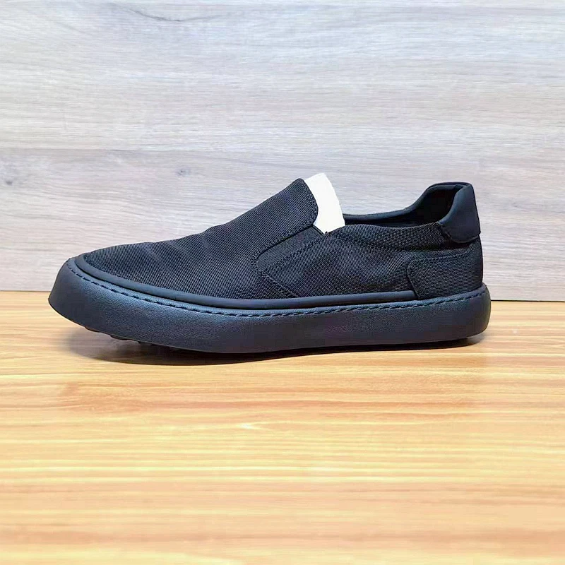 

High-End Handmade Men's Casual oes Leather Summer Breathable Faionable Slip-On Soft Bot Lightweight Stitching