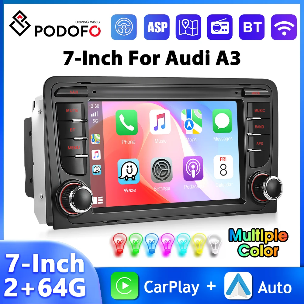 Podofo 7'' 2+64G Ca…