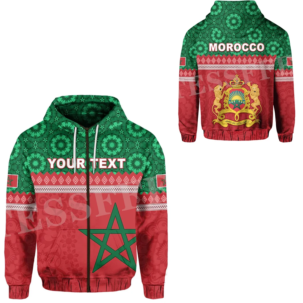 Newest Africa Country Morocco Tribel Culture Tattoo Retro Tracksuit Harajuku 3DPrint Men/Women Pullover Casual Jacket Hoodies 9X
